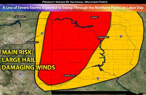 Severe Storms To Sweep Through Northern Tier.